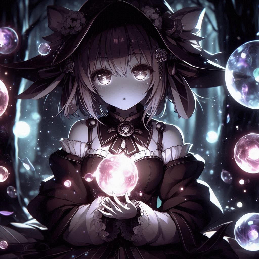 black hair anime girl pfp