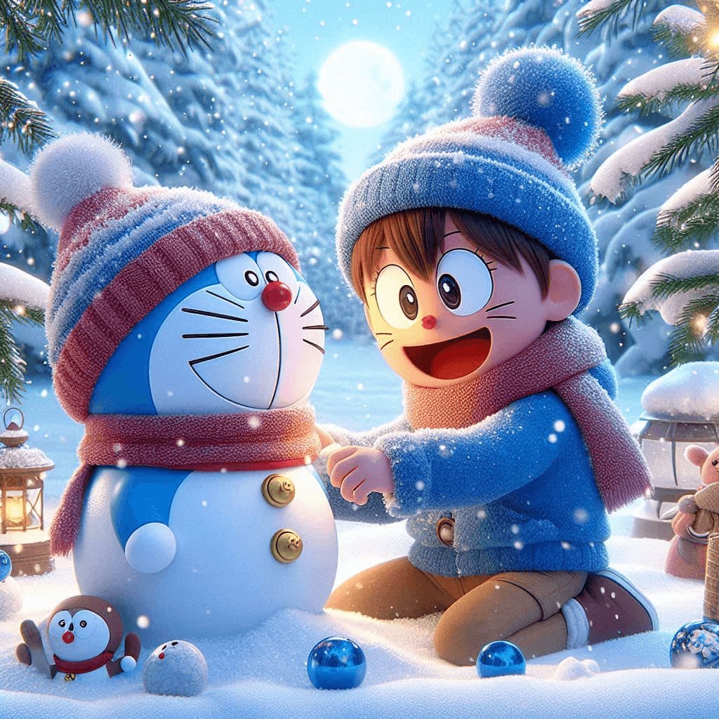 doraemon 4k wallpaper