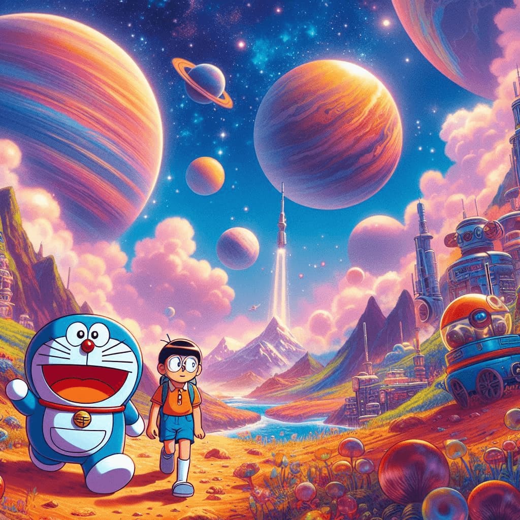 doraemon nobita wallpaper