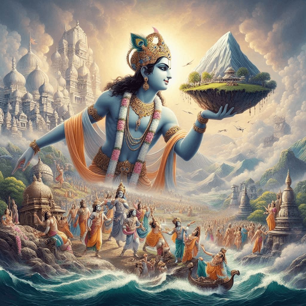 Krishna wallpaper hd 4k download (New Images 2024) 12 krishna ai wallpaper 4k