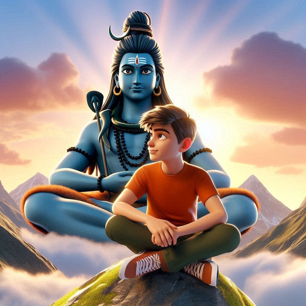sawan mahadev boy ai images new