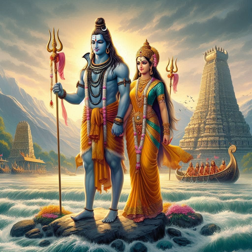 Shiv Parvati HD Wallpaper (Free Photos Download 2024) 10 shiv parvati hd wallpaper download