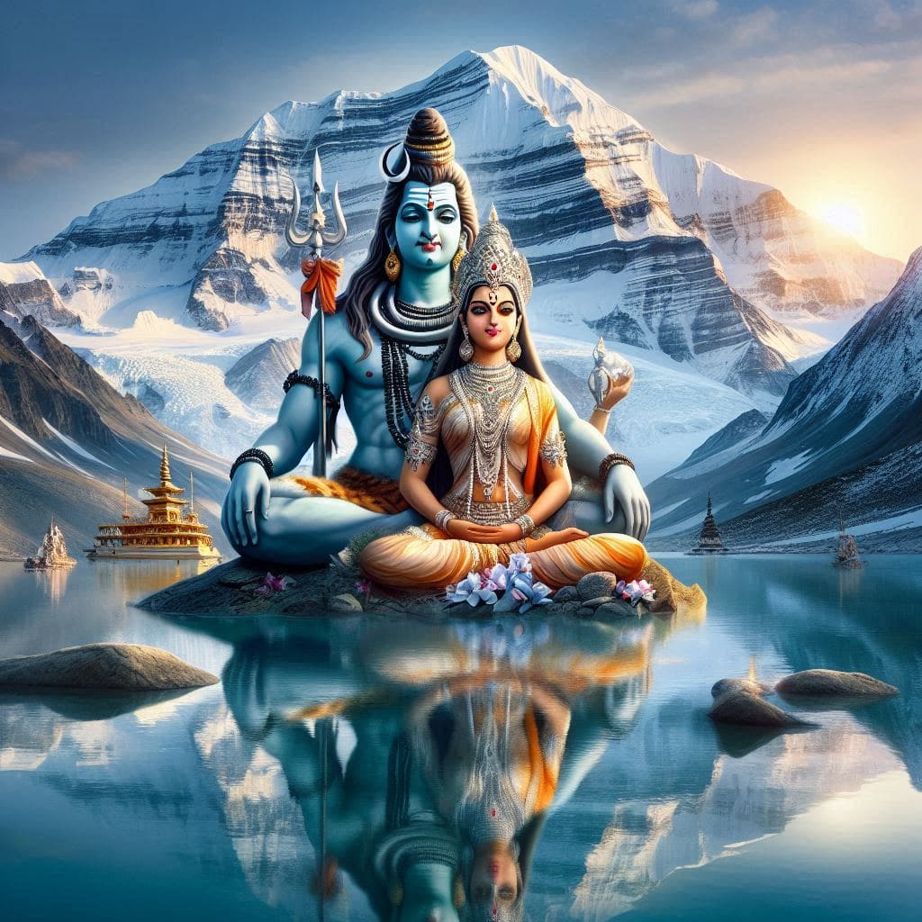 Shiv Parvati HD Wallpaper (Free Photos Download 2024) 17 shiv parvati love hd wallpaper