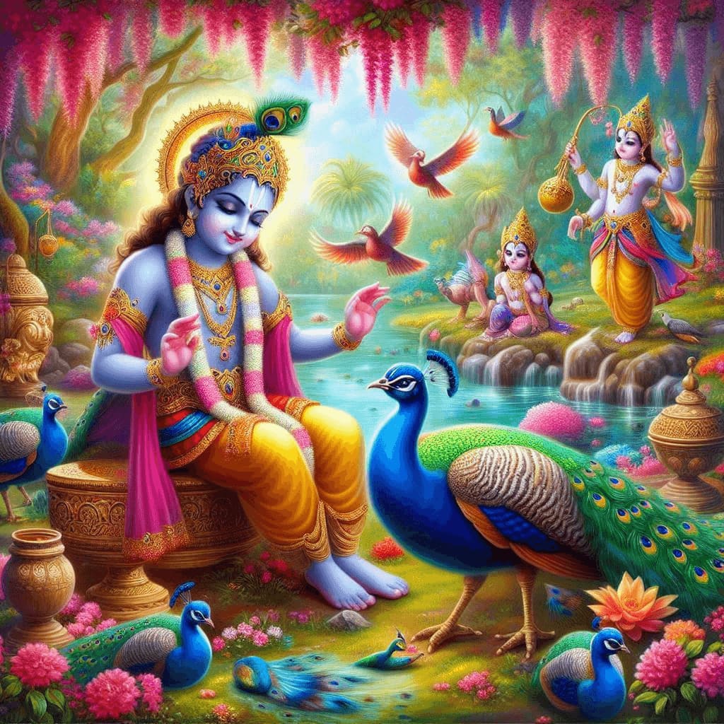 Krishna wallpaper hd 4k download (New Images 2024) 36 shri krishna 4k wallpaper