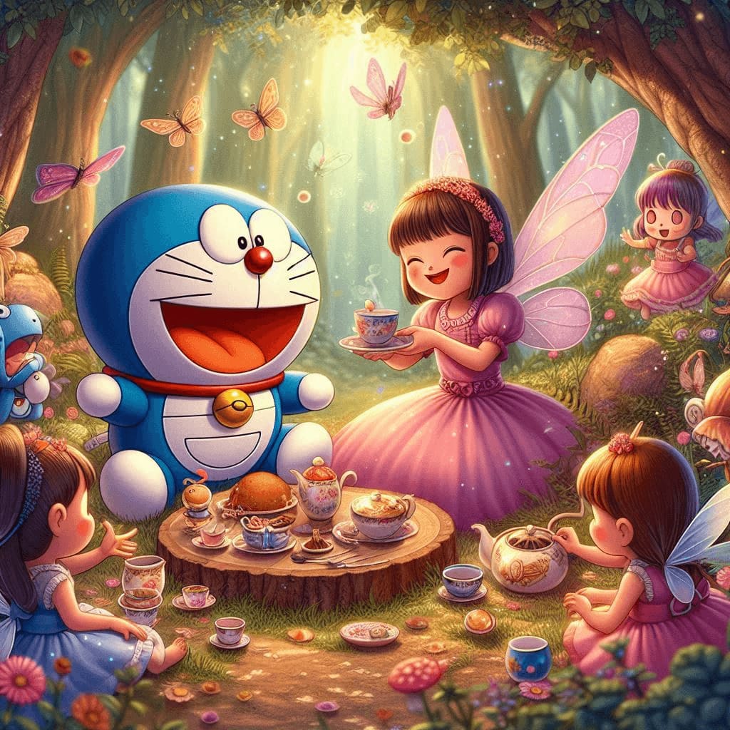 wallpaper doraemon cartoon