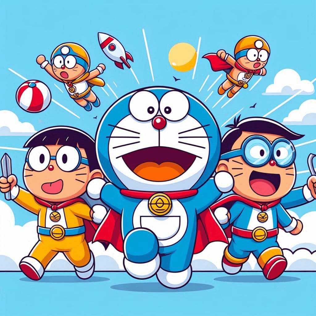 wallpaper nobita doraemon