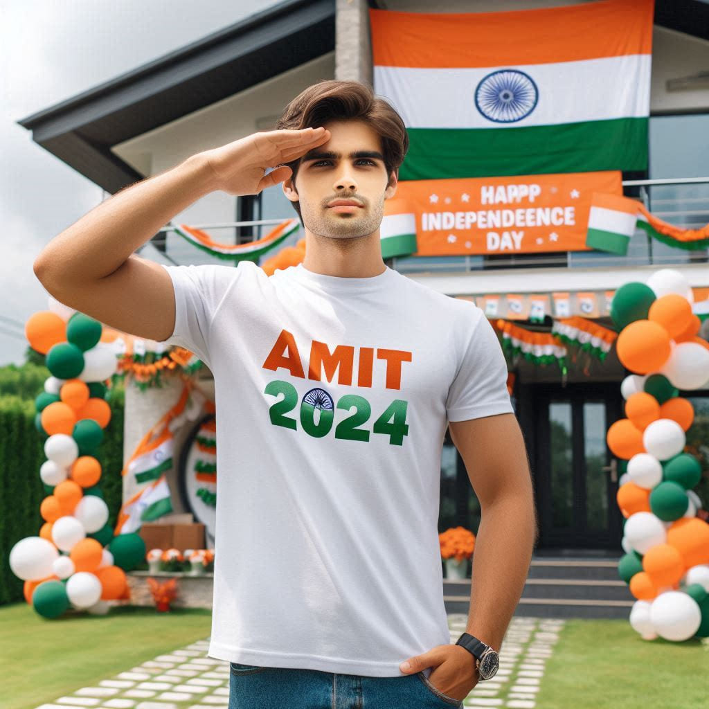 Independence Day Photo Editing Prompts 2024 (15 August) 10 15 august bing ai image editing