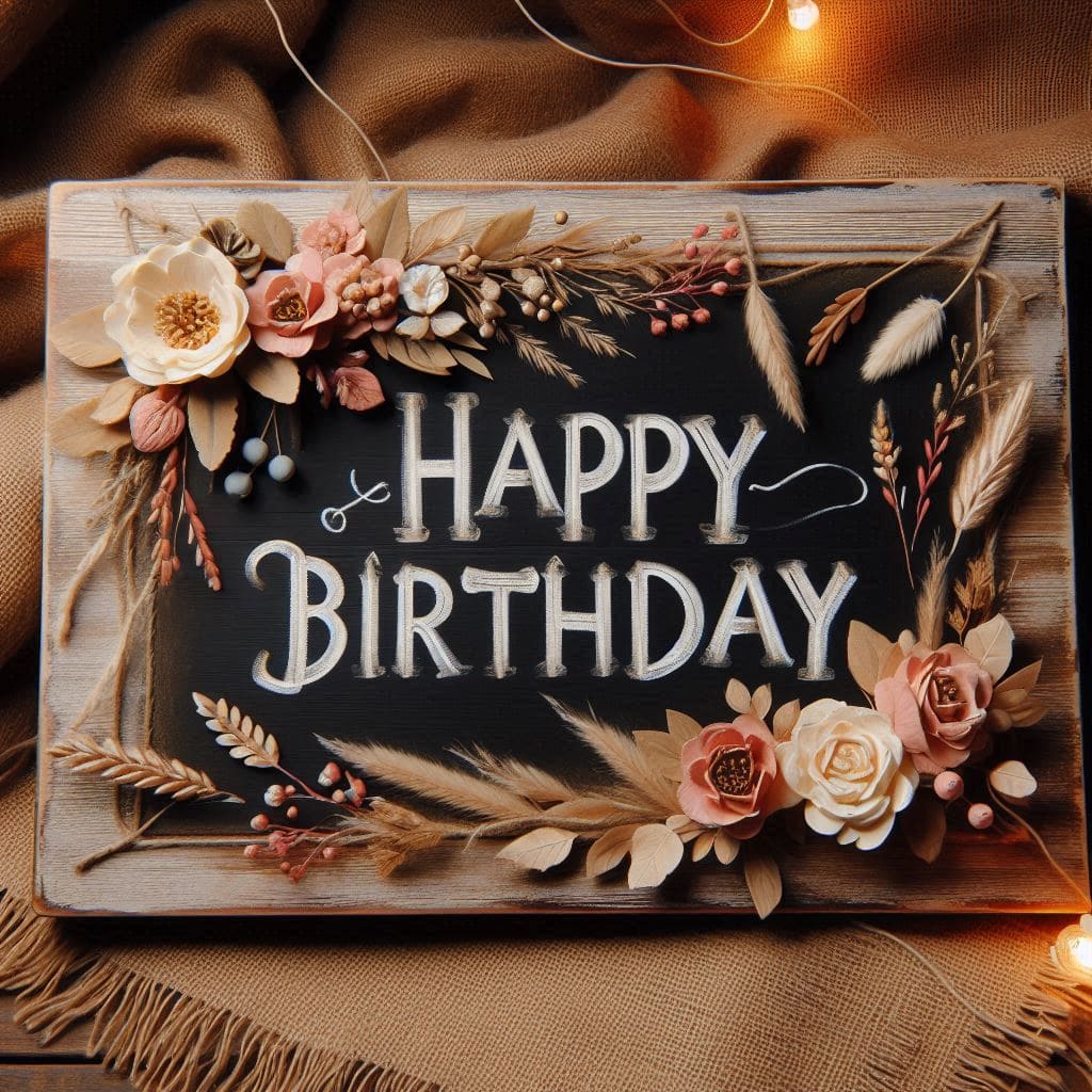 Birthday background For Editing