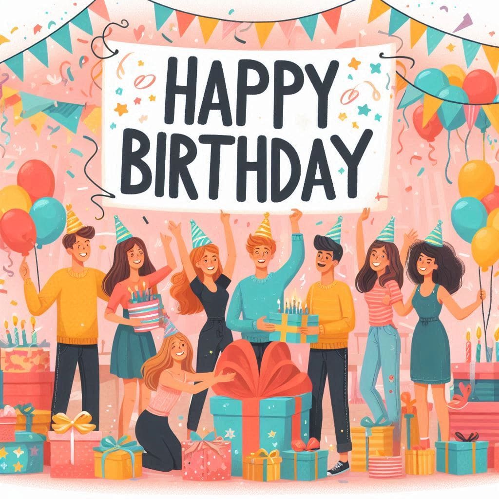 Happy birthday background photo editing online