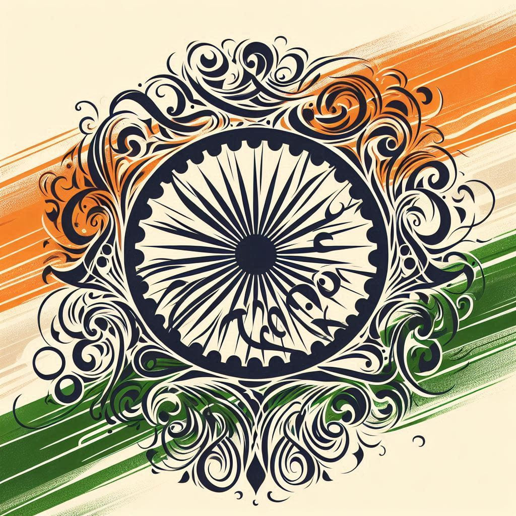 India flag logo design