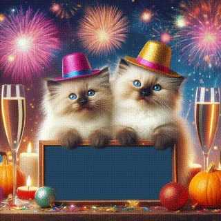 Happy New Year GIF 2025 free