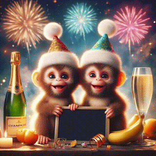 Happy new year gif 2025 download with sound