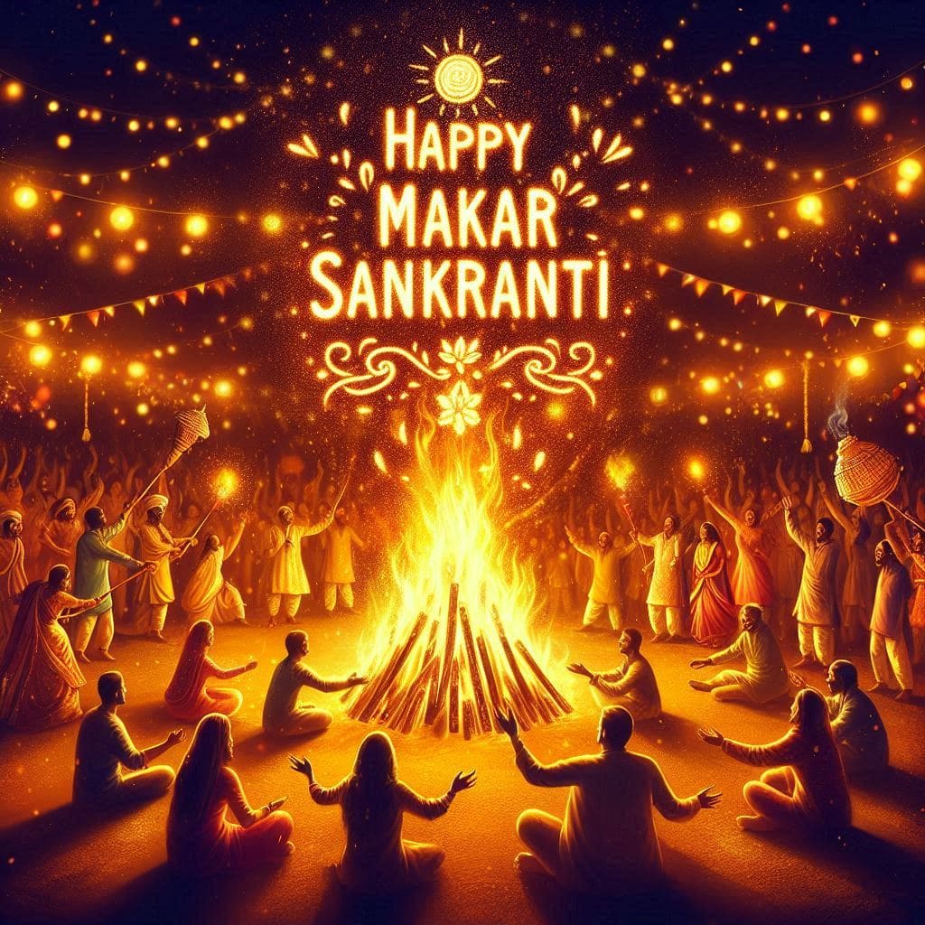 makar sankranti cartoon images